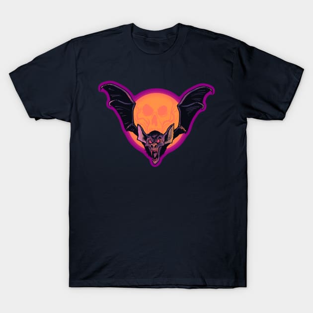 Bat T-Shirt by sideshowmonkey